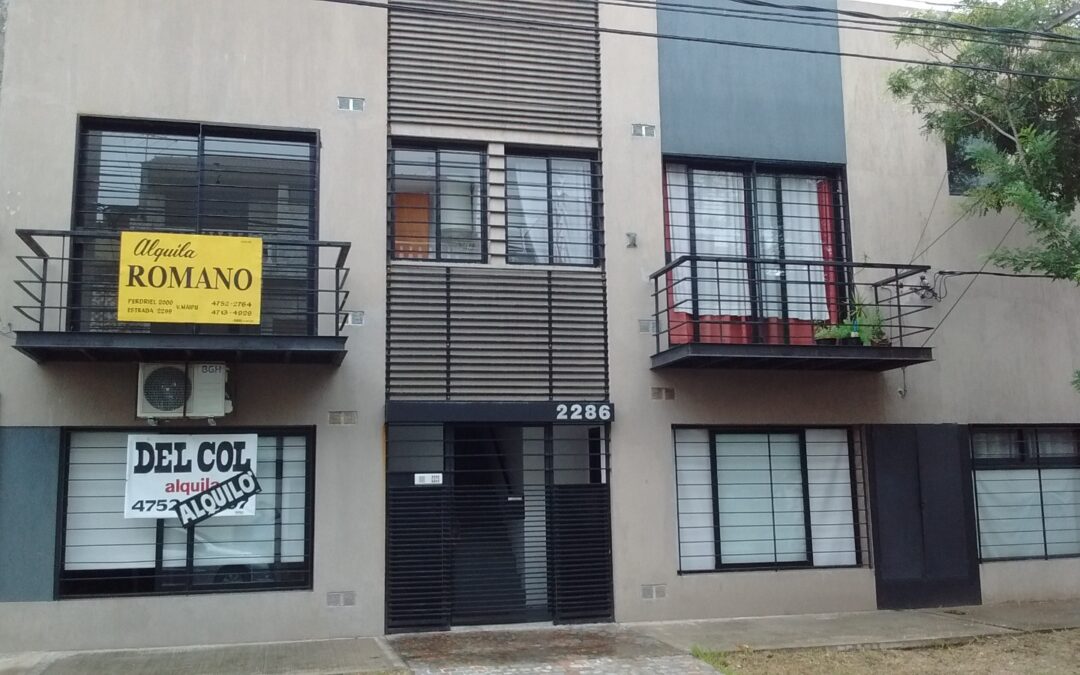 DEPARTAMENTO MONOAMBIENTE CON BALCON AL FRENTE