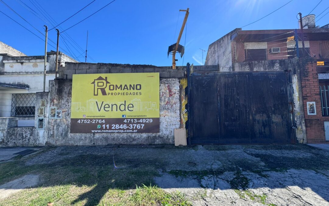 COD 412 – LOTE 8, 66 X 37 MTS IDEAL PARA HACER GALPON